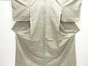 花車模様織り出し西陣お召着物